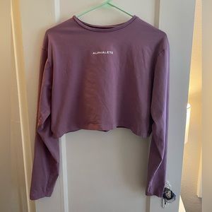 Alphalete Long Sleeve Crop